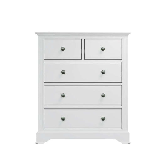 Beatrix Bedroom White - 2 Over 3 Chest