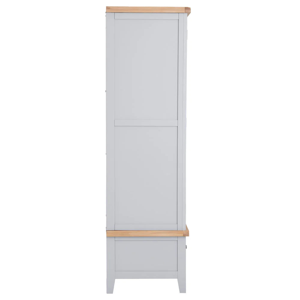 Ernest Bedroom Grey - 2 Door wardrobe