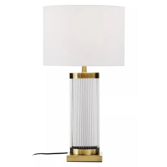 Lillie White And Gold Table Lamp